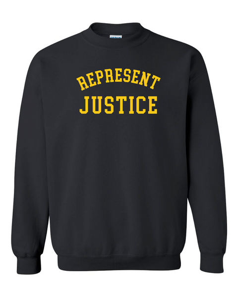 Represent Justice Crewneck Sweatshirt